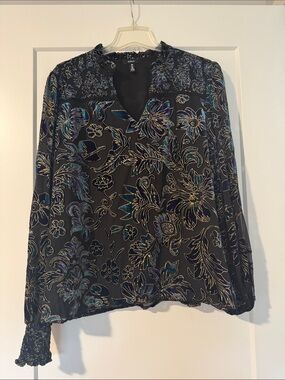 Aqua blouse